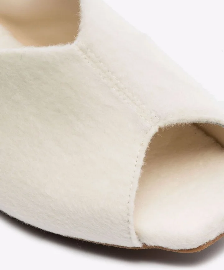 Neutral Wool Slides - Image 2