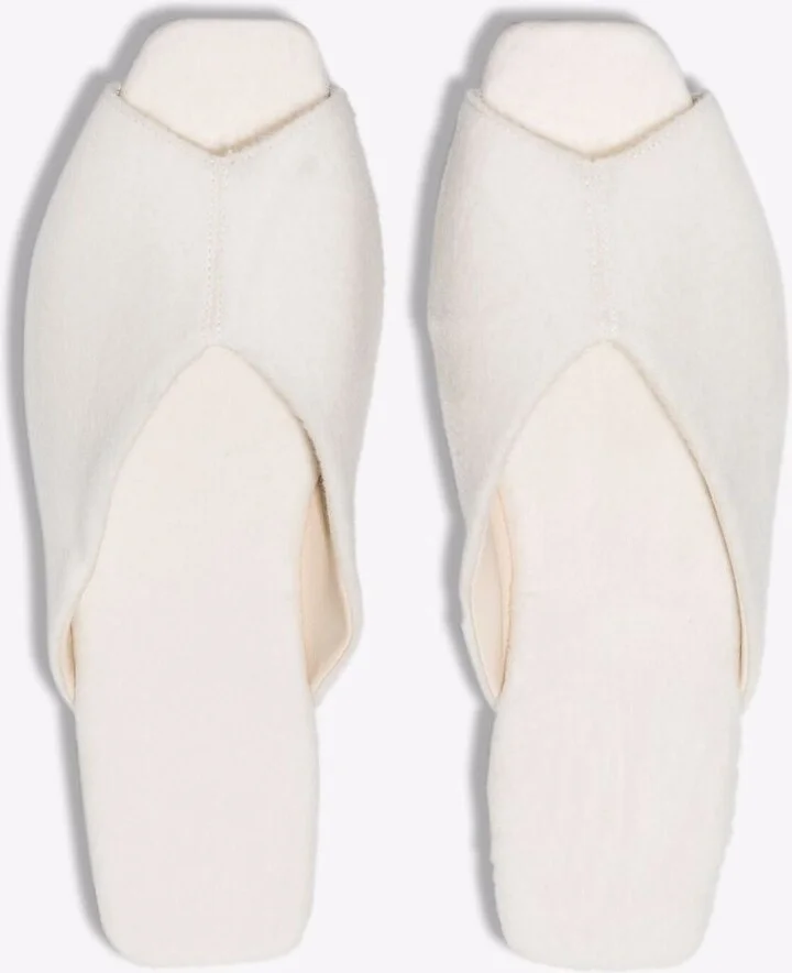 Neutral Wool Slides - Image 4