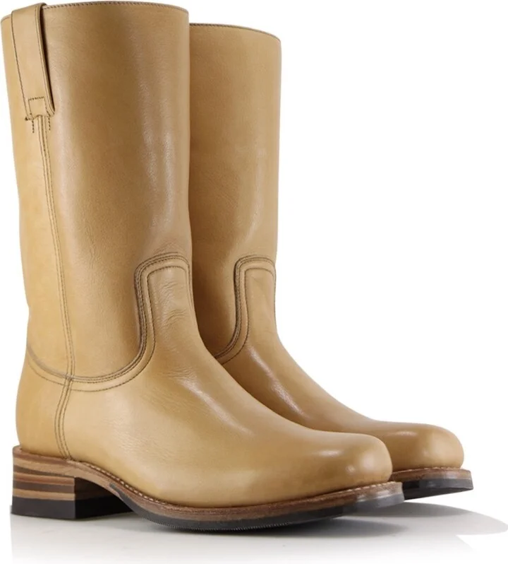 Neutrals Achilles Boots, Oak Leather - Image 3