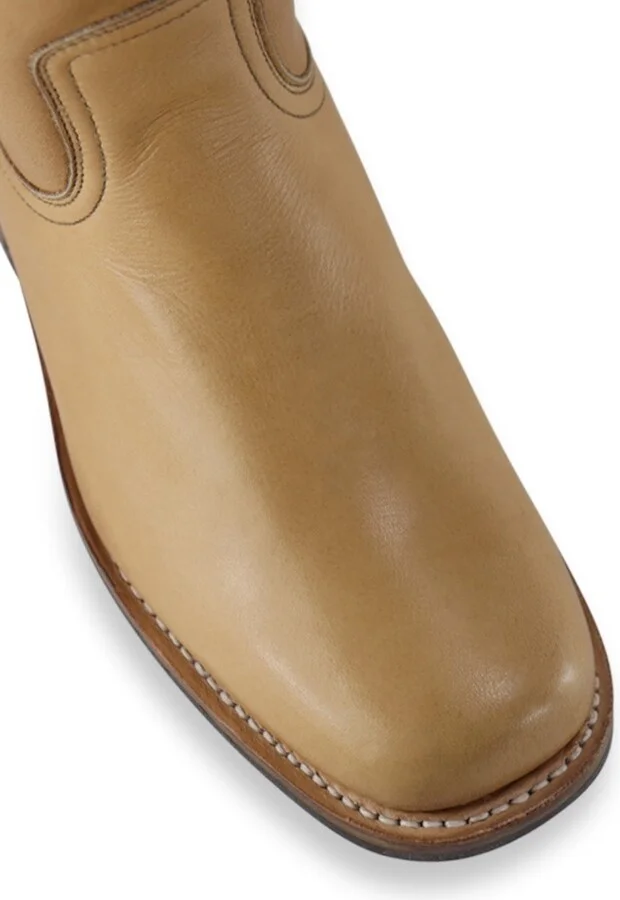 Neutrals Achilles Boots, Oak Leather - Image 5