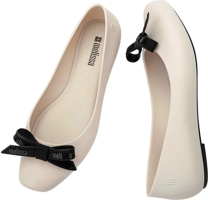 Neutrals Aura Basic M Lover Ballet Flat - Beige, Black - Image 3
