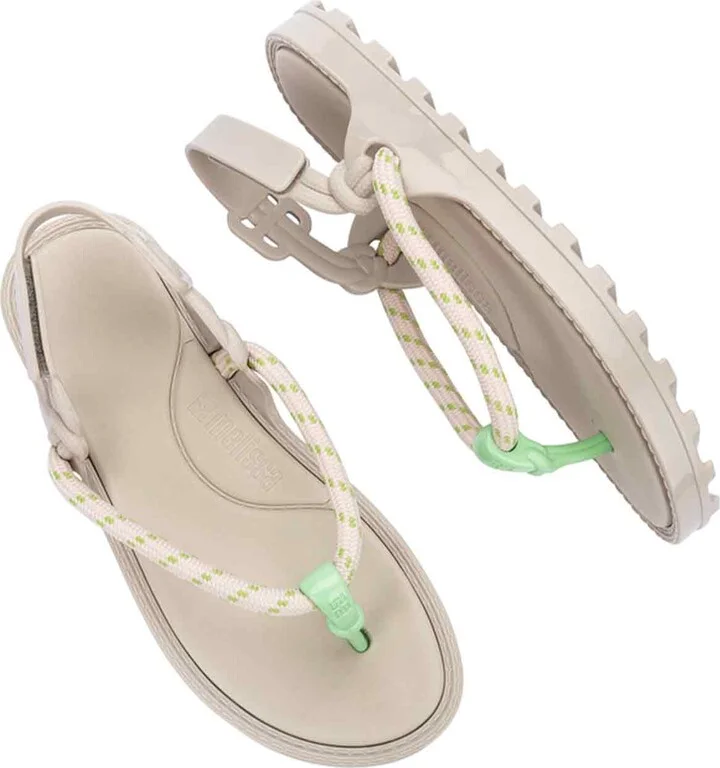 Neutrals Bond Sandal - Beige, Green - Image 3