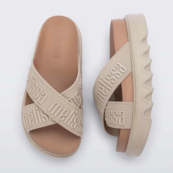 Neutrals / Brown Cross M Lover Platform - Beige, Brown - Image 3