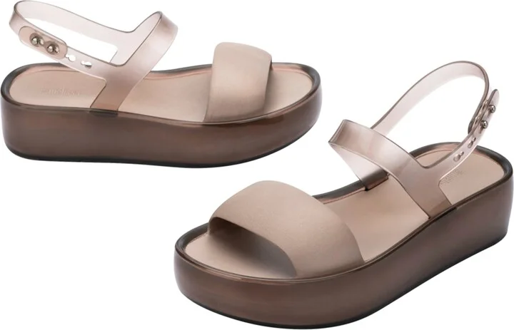 Neutrals / Brown Float Platform - Beige - Image 2