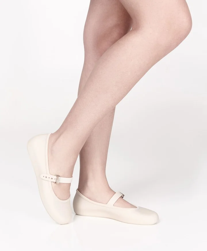 Neutrals / Brown Soft Ballerina Ballet Flat - Beige - Image 4