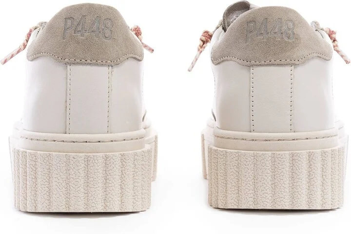 Neutrals Creeper Beige/ Coral Sneaker - Image 4