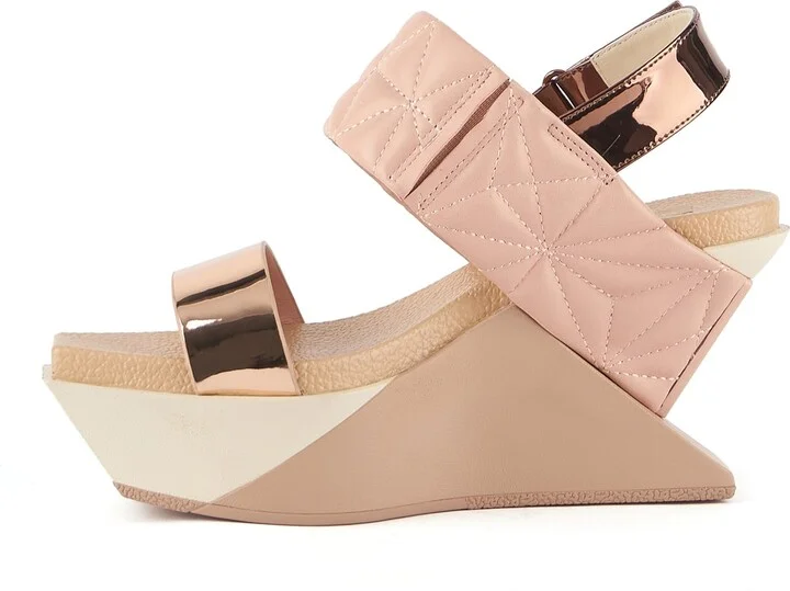 Neutrals Delta Wedge Puffy - Cameo Mix - Image 4