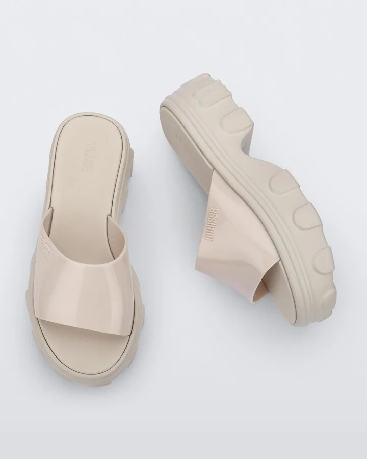 Neutrals Ella Slide - Beige - Image 2