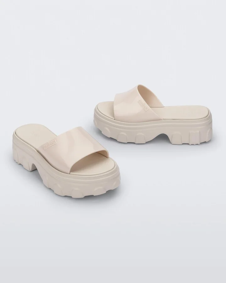 Neutrals Ella Slide - Beige - Image 3