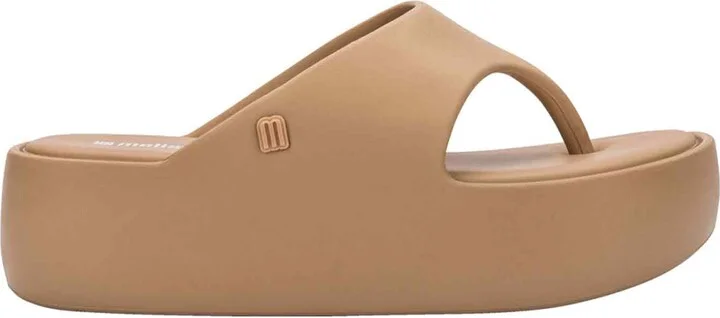 Neutrals Free Platform Thong - Mid Beige