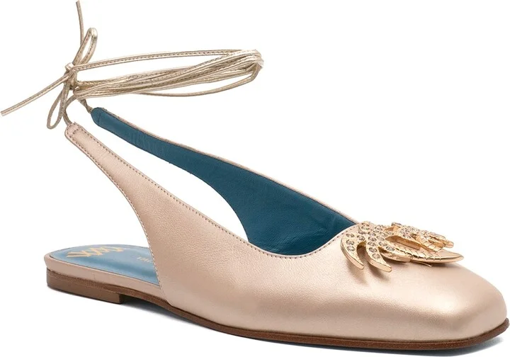 Neutrals / Gold Belinda Golda Pearl Lamb - Image 3