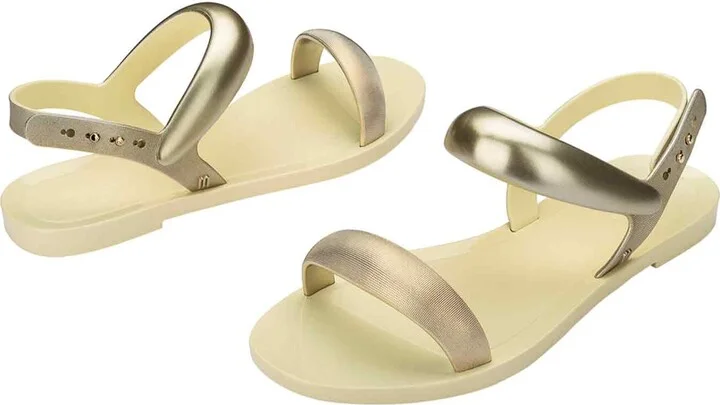 Neutrals / Gold Eclipse Sandal - Beige Gold - Image 2