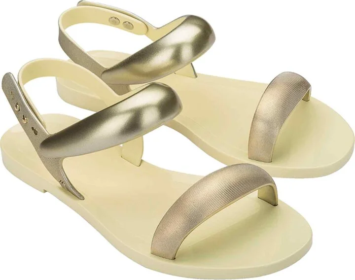 Neutrals / Gold Eclipse Sandal - Beige Gold - Image 4