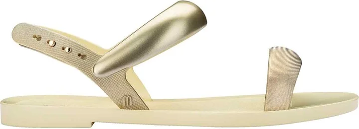 Neutrals / Gold Eclipse Sandal - Beige Gold