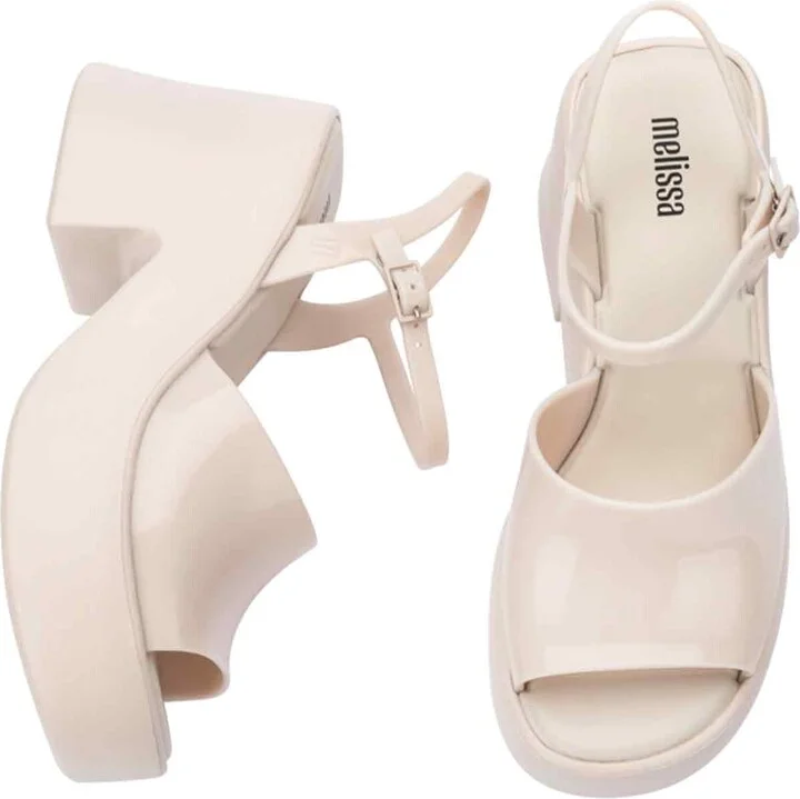 Neutrals Lina Platform Sandal - Beige - Image 3