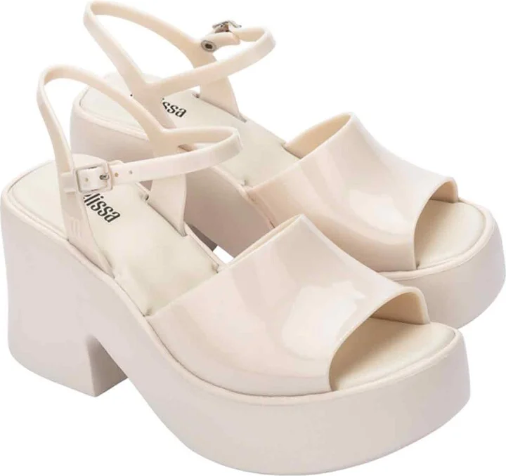 Neutrals Lina Platform Sandal - Beige - Image 4