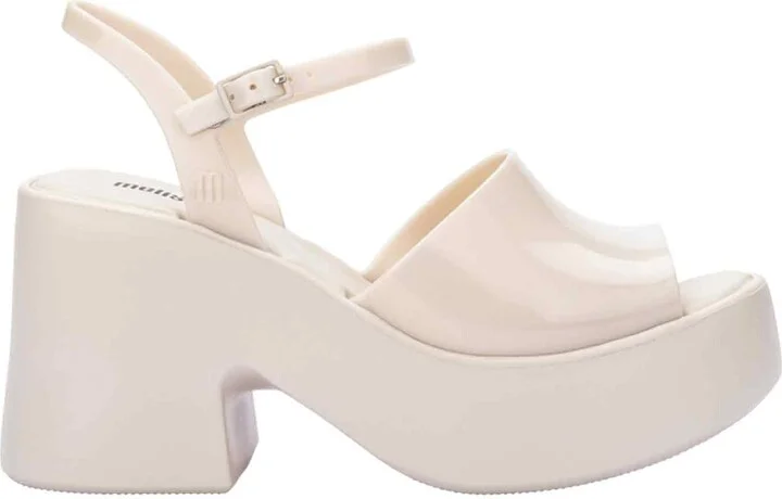 Neutrals Lina Platform Sandal - Beige