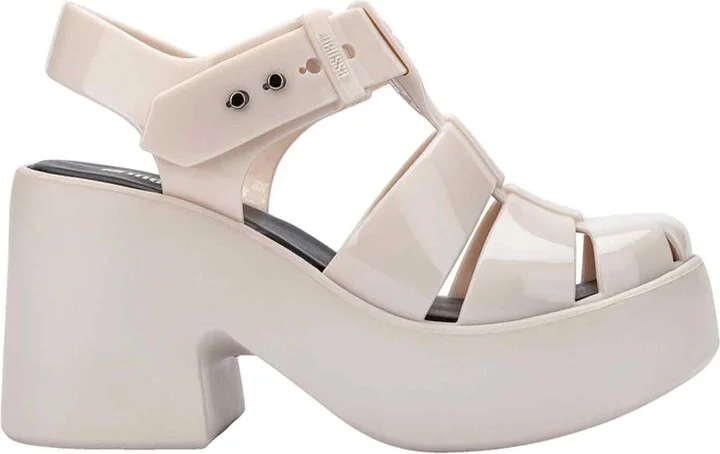 Neutrals Lulu Platform Sandal - Beige