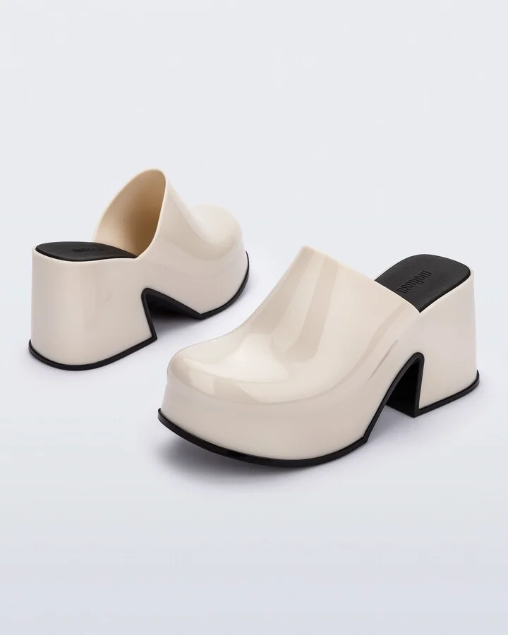 Neutrals Mia Mule - Beige - Image 2