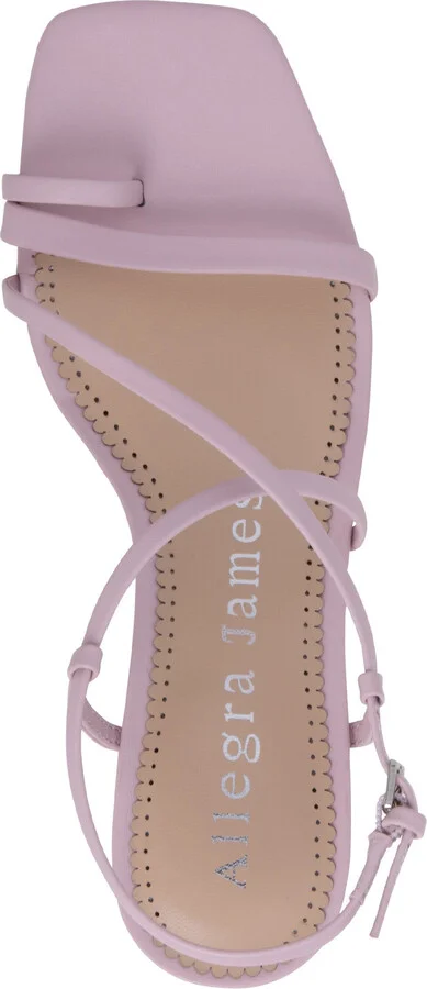 Neutrals / Pink Colette Baby Pink Strappy Comfortable Wedding Leather Sandal - Image 4