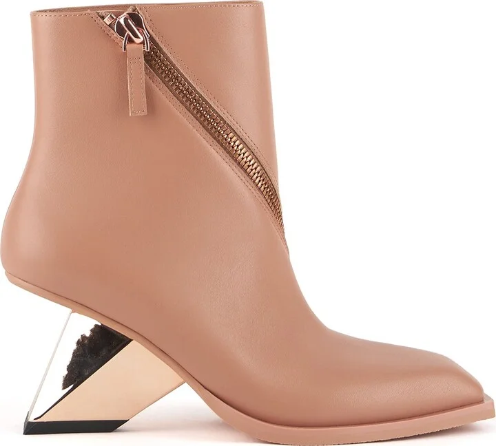 Neutrals Rockit Zip Bootie - Italian Clay