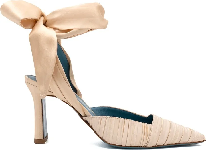 Neutrals / White Fiona Avio Raso Plisse