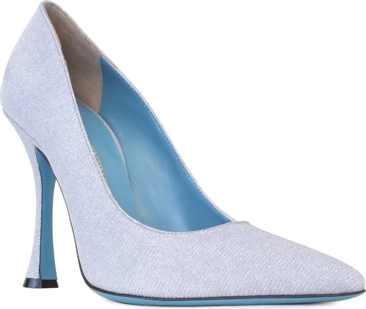 Neutrals / White Simply Pump Bianca Nadia Glitter - Image 3