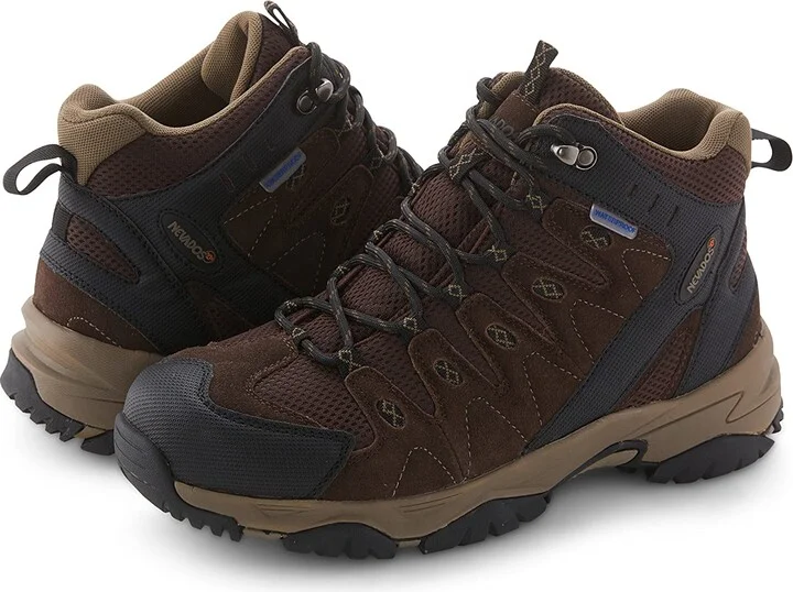 Nevados XP Men's Harriman Mid High Waterproof Hiking Boots with TPU Ankle Support | Lightweight for Trail