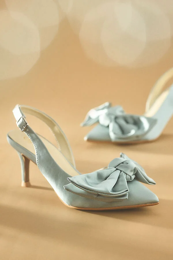 Neve II Slingback Kitten Heels - Image 2