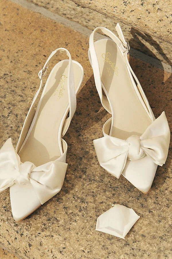 Neve II Slingback Kitten Heels