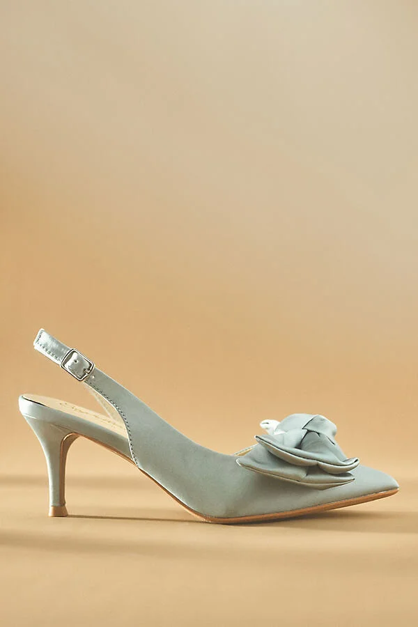 Neve II Slingback Kitten Heels
