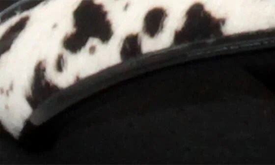 Neville Genuine Calf Hair Platform Flip Flop - Image 7