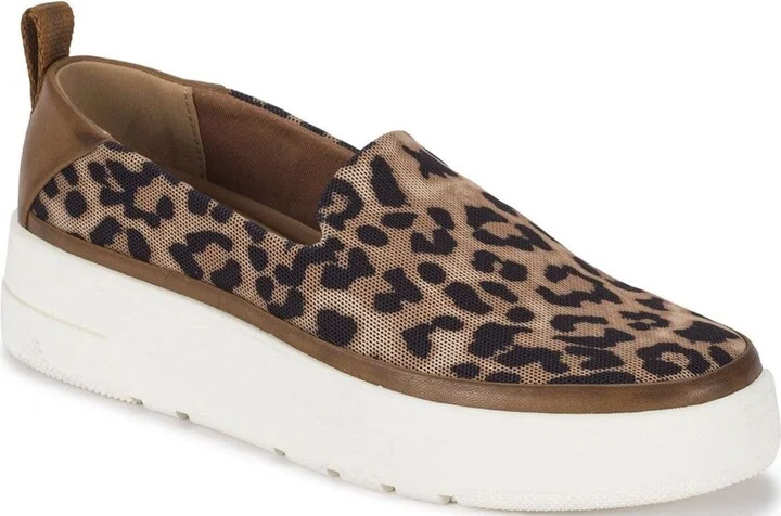 Nevin BT28306 Sneakers Women's 8.5 Brown Slip-On Platform Shoes DWA299