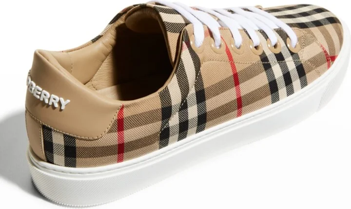 New Albridge Check Low-Top Sneakers - Image 6