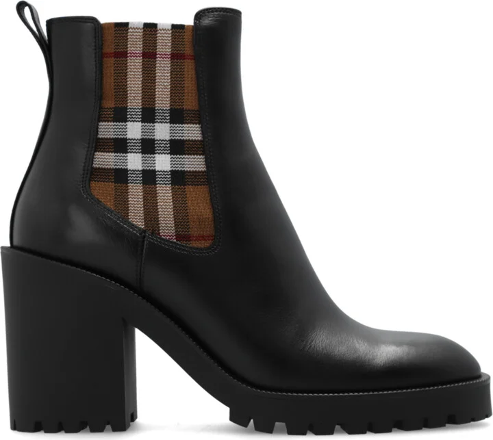 ‘New Allostock’ Heeled Ankle Boots, , - Black