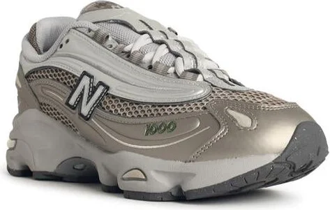New Balance '1000' Grey Fabric Blend Sneakers - Image 2