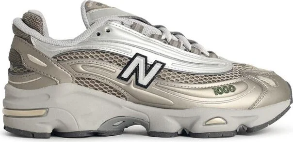New Balance '1000' Grey Fabric Blend Sneakers