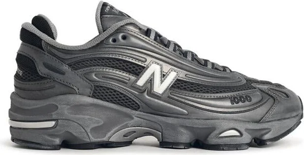 New Balance '1000' Grey Fabric Blend Sneakers