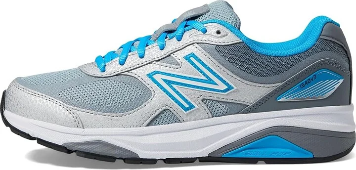 New Balance 1540v3 Women's Shoes Silver/Polaris : 6 2A - Narrow, Textile/Synthetic - Image 7