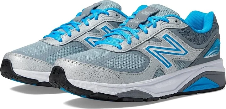 New Balance 1540v3 Women's Shoes Silver/Polaris : 6 2A - Narrow, Textile/Synthetic
