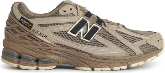 New Balance '1906' Brown Leather Blend Sneakers
