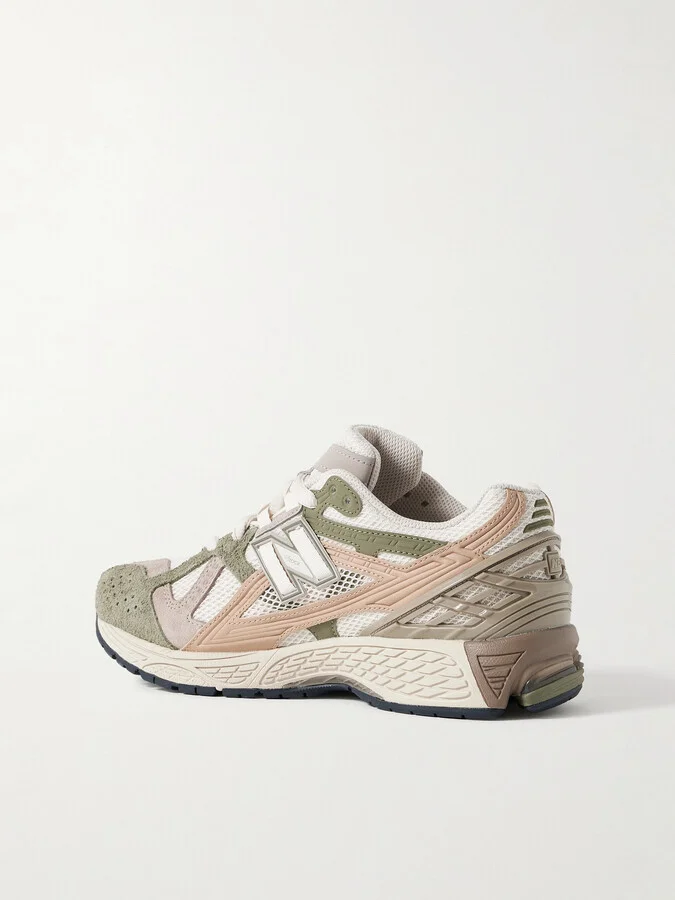 New Balance - 1906 Rubber, Leather And Shell-trimmed Mesh Sneakers - Neutrals - Image 3