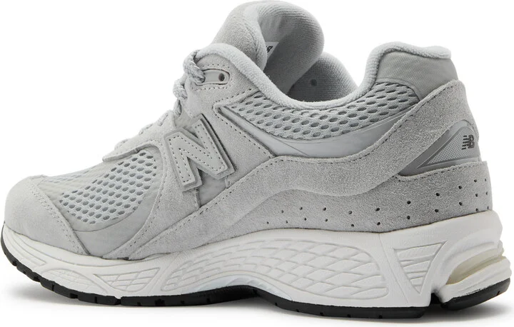 New Balance 2002 Women's Panelled Mesh Sneakers Grey Raincloud UK7.5 - Image 2