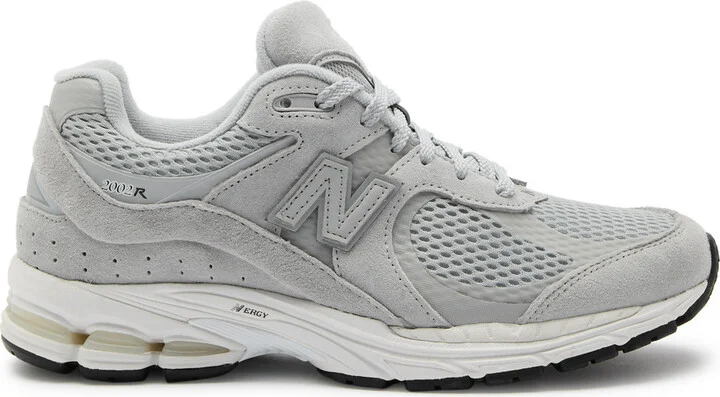 New Balance 2002 Women's Panelled Mesh Sneakers Grey Raincloud UK7.5