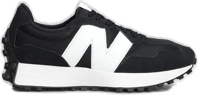 New Balance 327 Logo Patch Lace-Up Sneakers