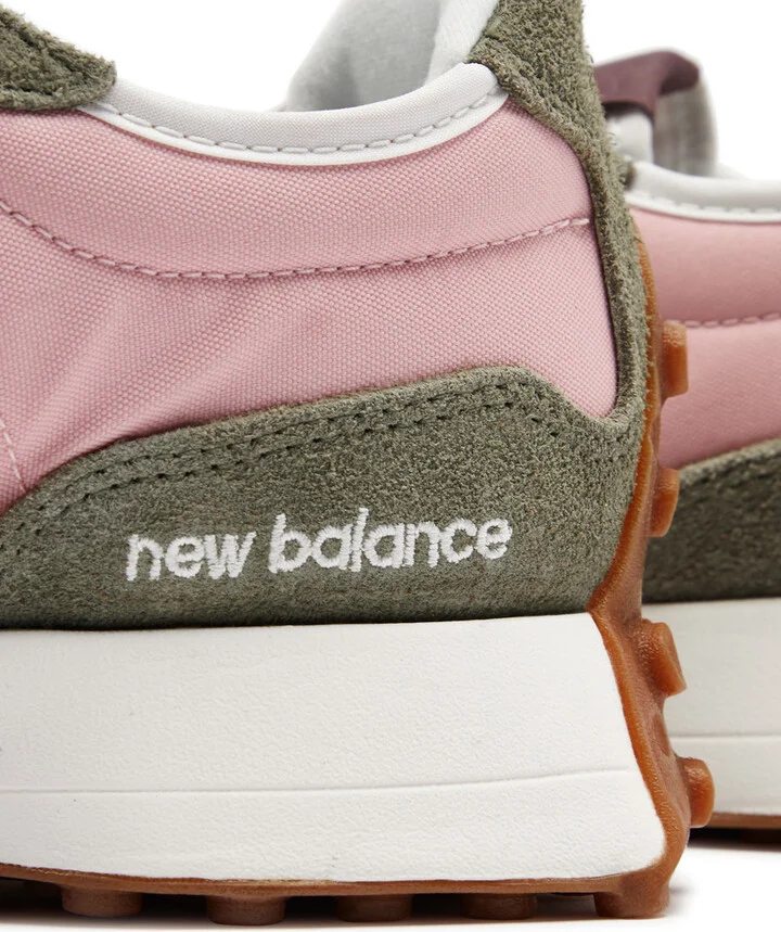 New Balance 327 Panelled Canvas Sneakers - Image 4