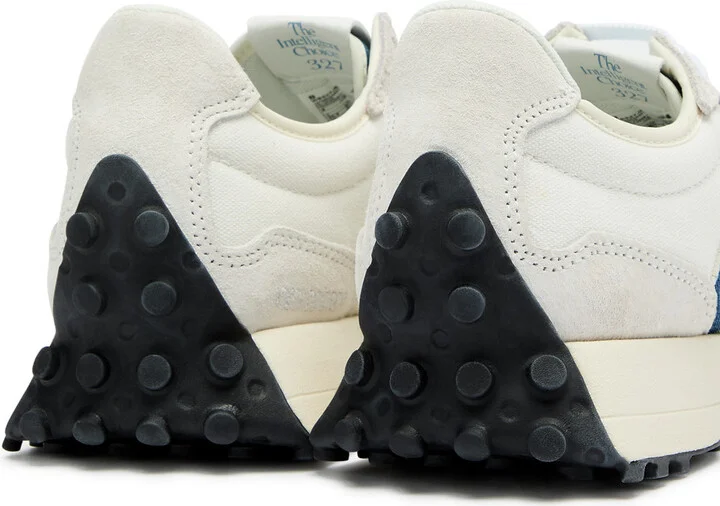 New Balance 327 Panelled Canvas Sneakers - Image 4