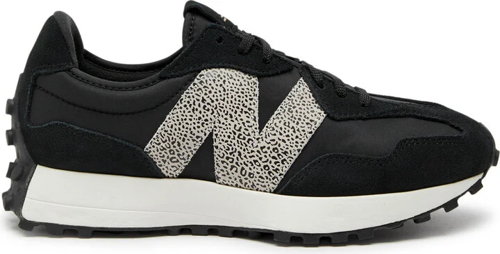 New Balance 327 Panelled Canvas Sneakers