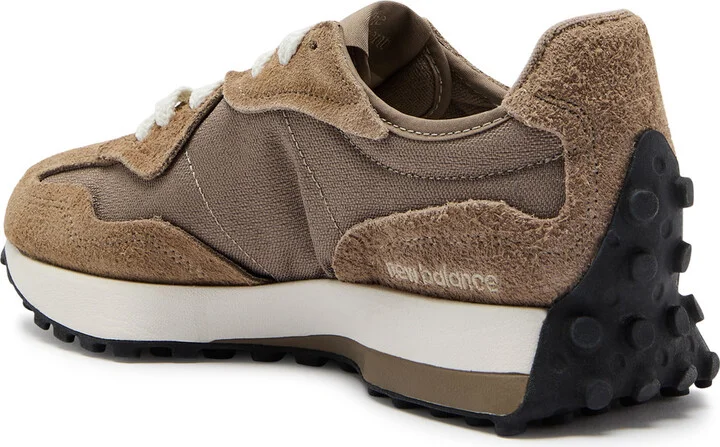 New Balance 327 Panelled Suede Sneakers - Image 2