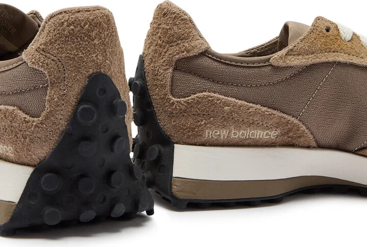 New Balance 327 Panelled Suede Sneakers - Image 4